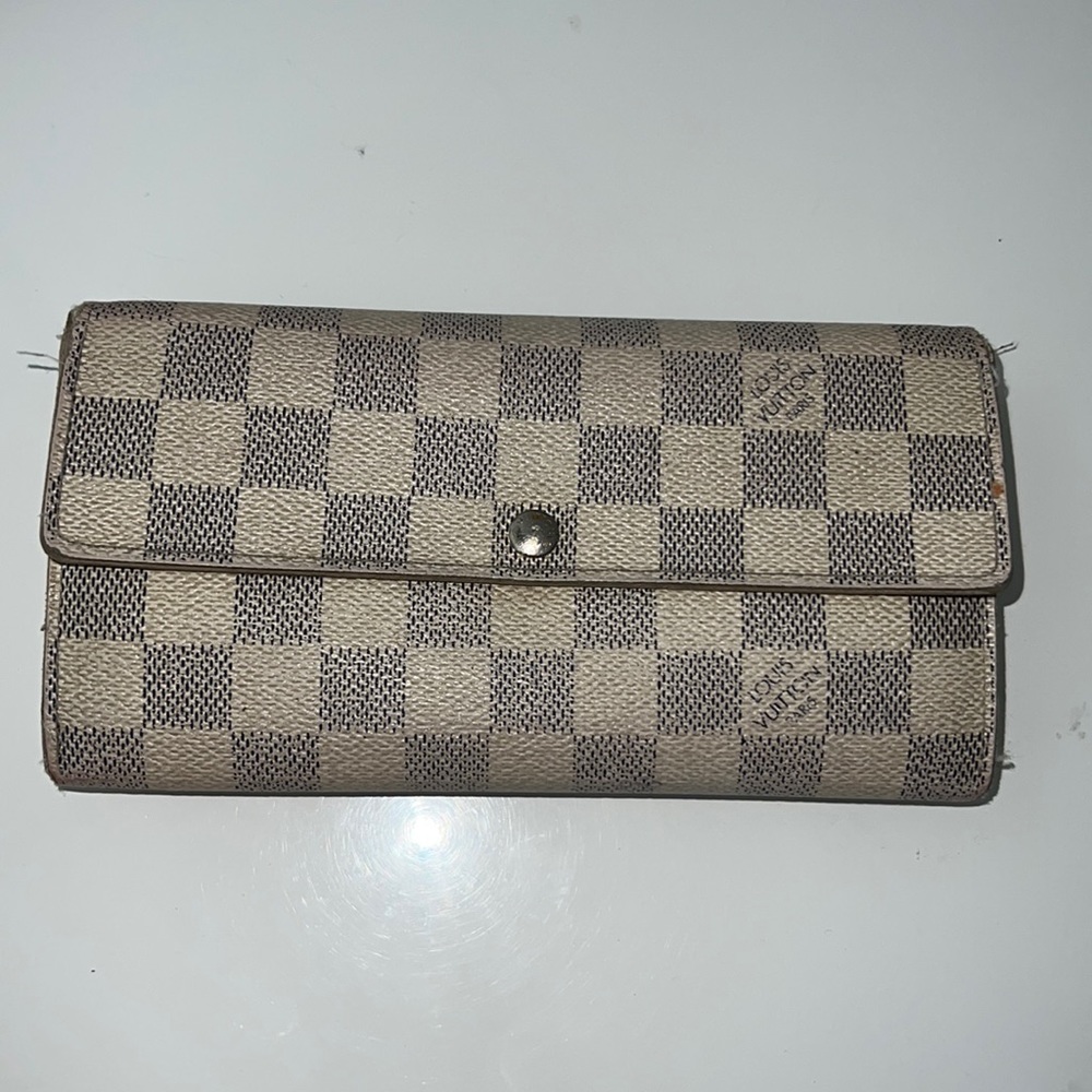 Authentic Louis Vuitton Damien Azur Sarah Wallet